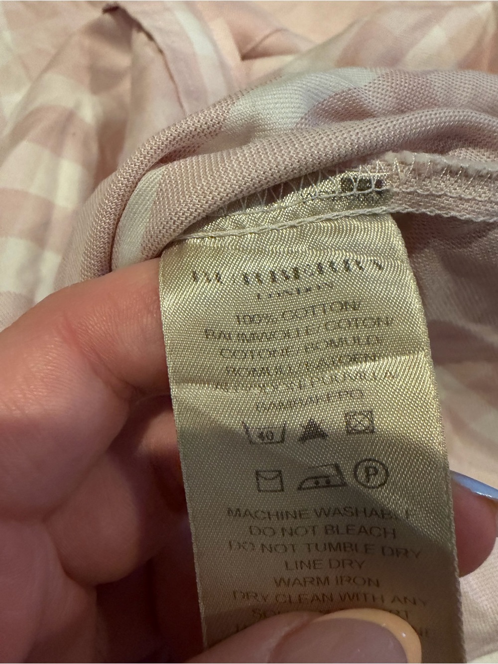 Burberry button down - Picture 4 of 5